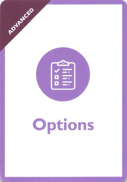 <b>Stage divider</b> Options