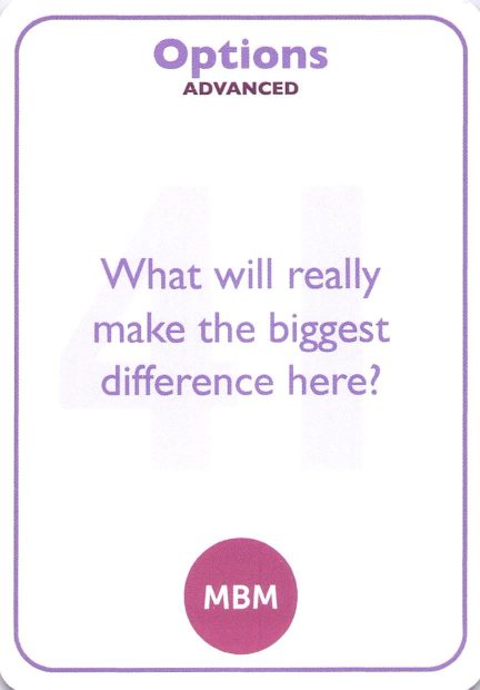 <b style="color:#8e6bbf">41</b> What will really make the biggest difference here?